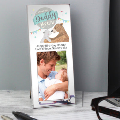 Personalised Daddy Bear 2x3 Photo Frame - The Personal Shop