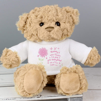 Personalised Memento Plush Personalised I'd Pick You Teddy Bear
