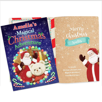 Personalised Memento Books Personalised Magical Christmas Adventure Story Book