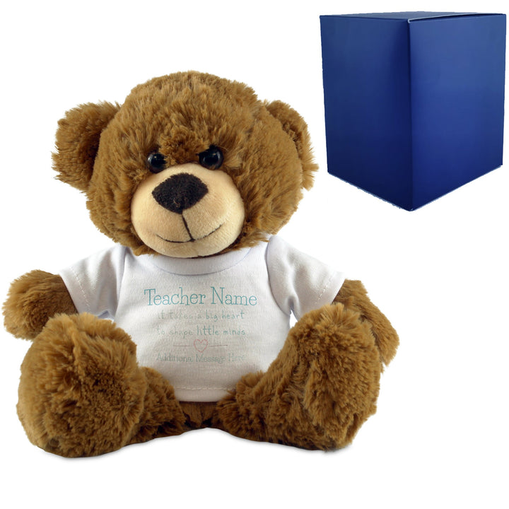 Personalised Teacher Teddy Bear in Gift Box