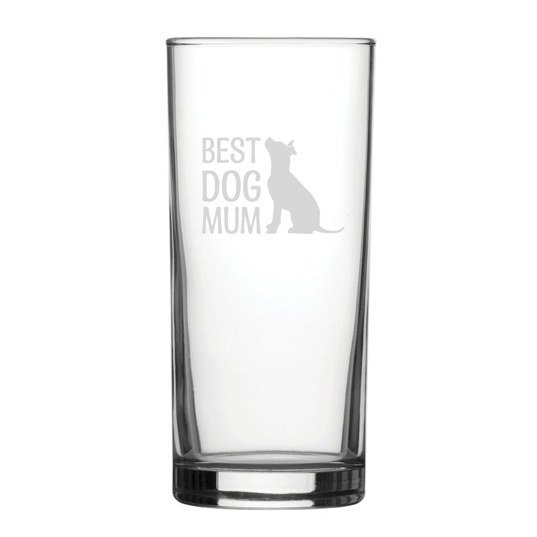 Engraved Hiball Glass - Best Dog Mum