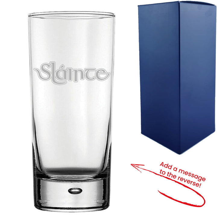 Personalised Slainte Celtic Hiball Tumbler