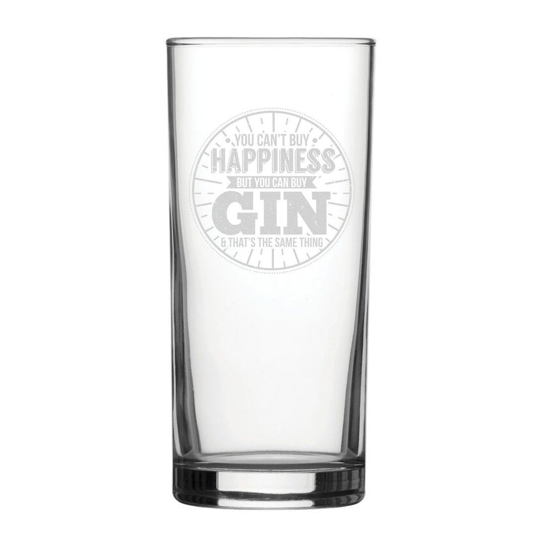 Engraved Gin HiBall Glass - You Can&
