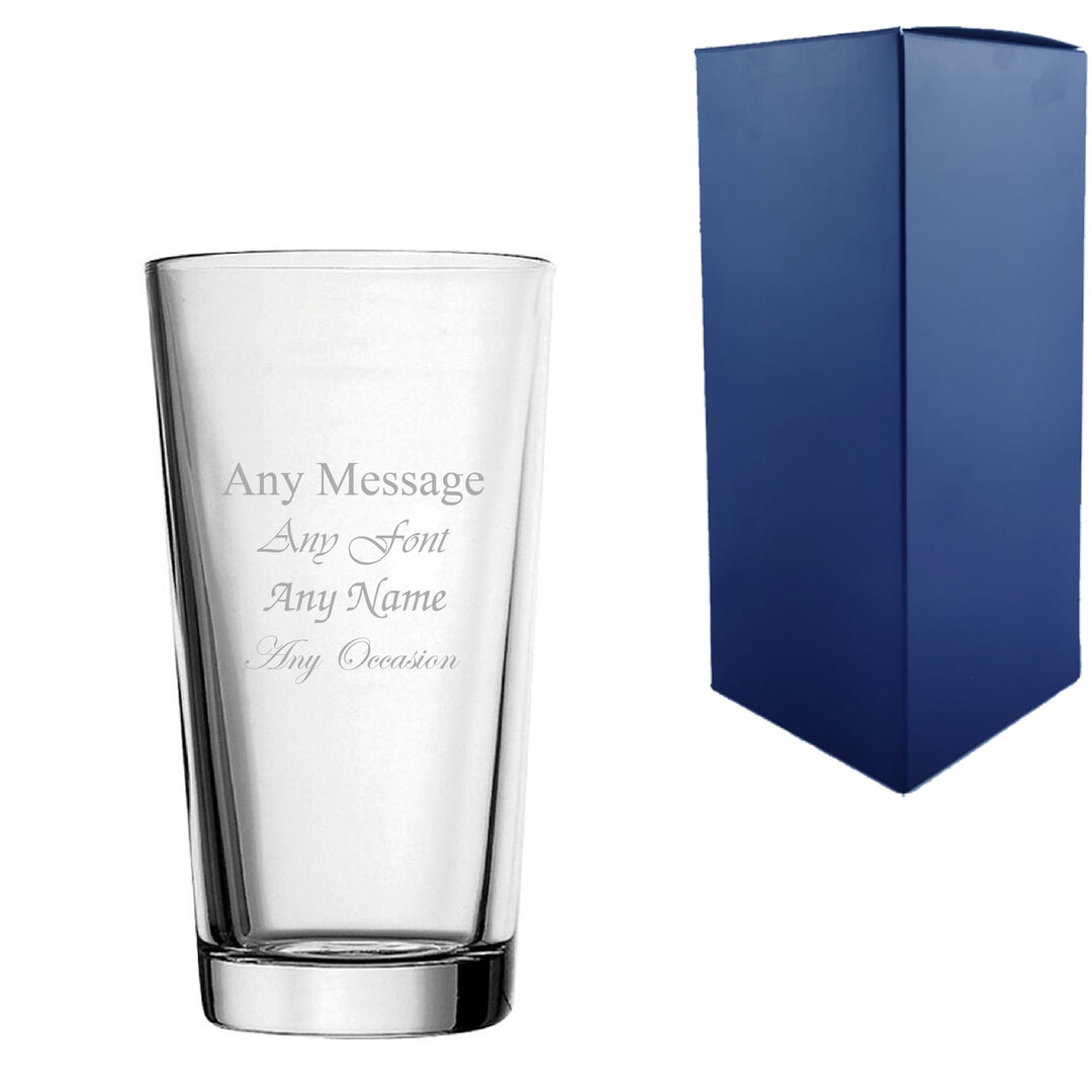 Personalised Engraved Perfect Pint Glass 591ml
