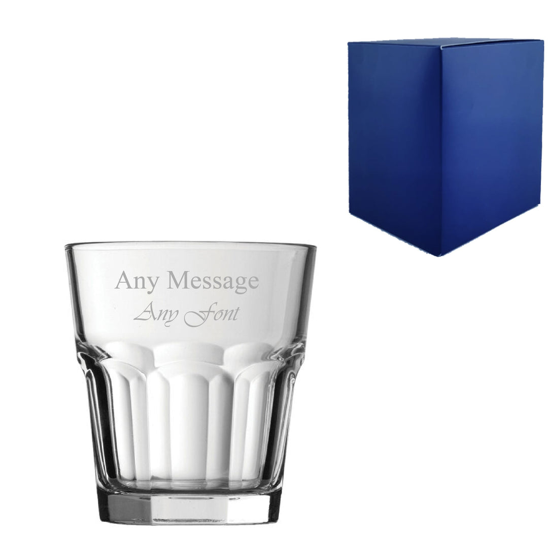 Personalised Casablanca Whisky Glass 377ml