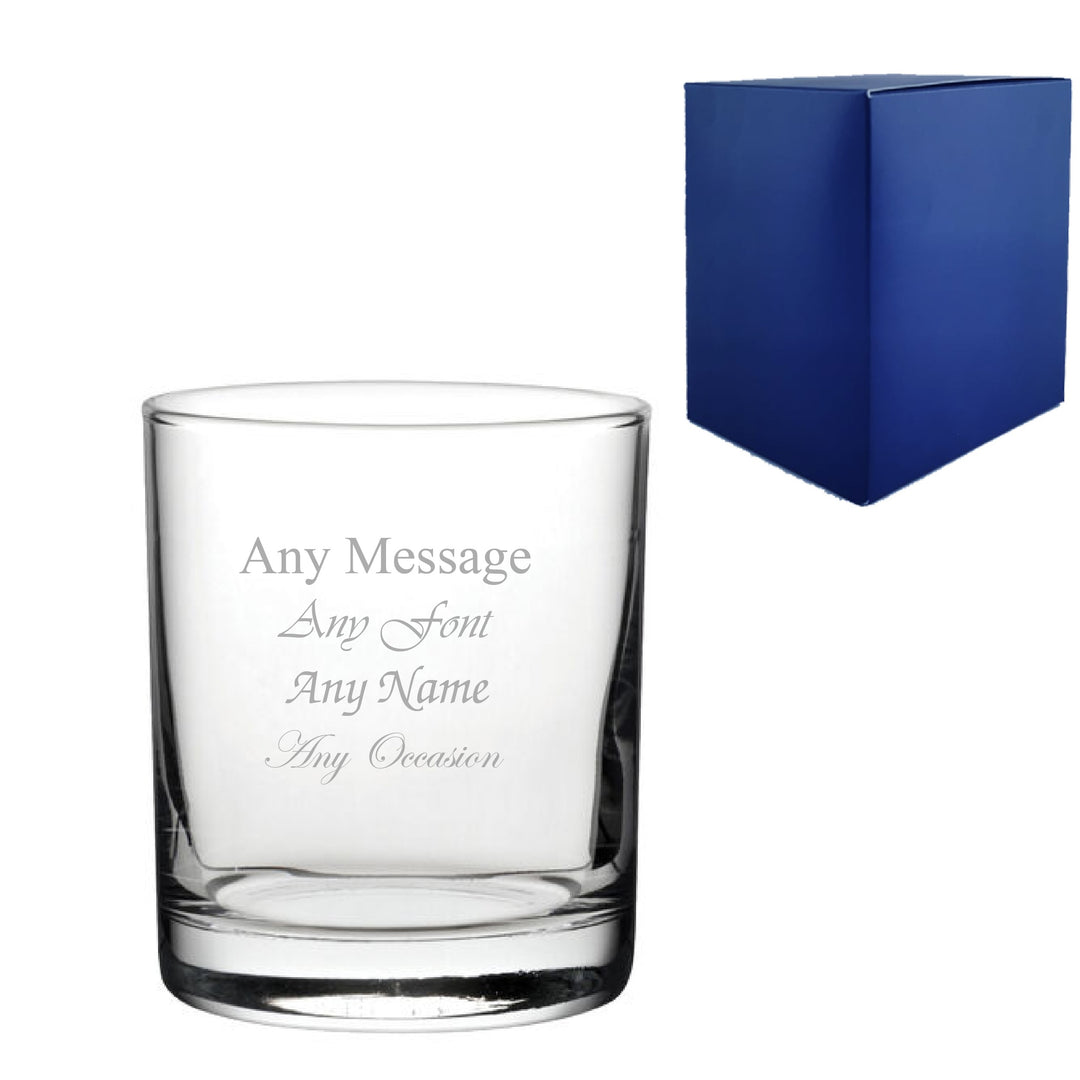 Personalised Engraved Istanbul Whisky Tumbler 196ml