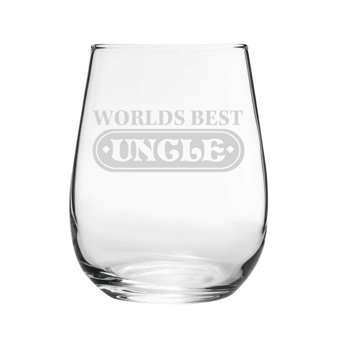 Engraved Stemless Gin Tumbler - World&