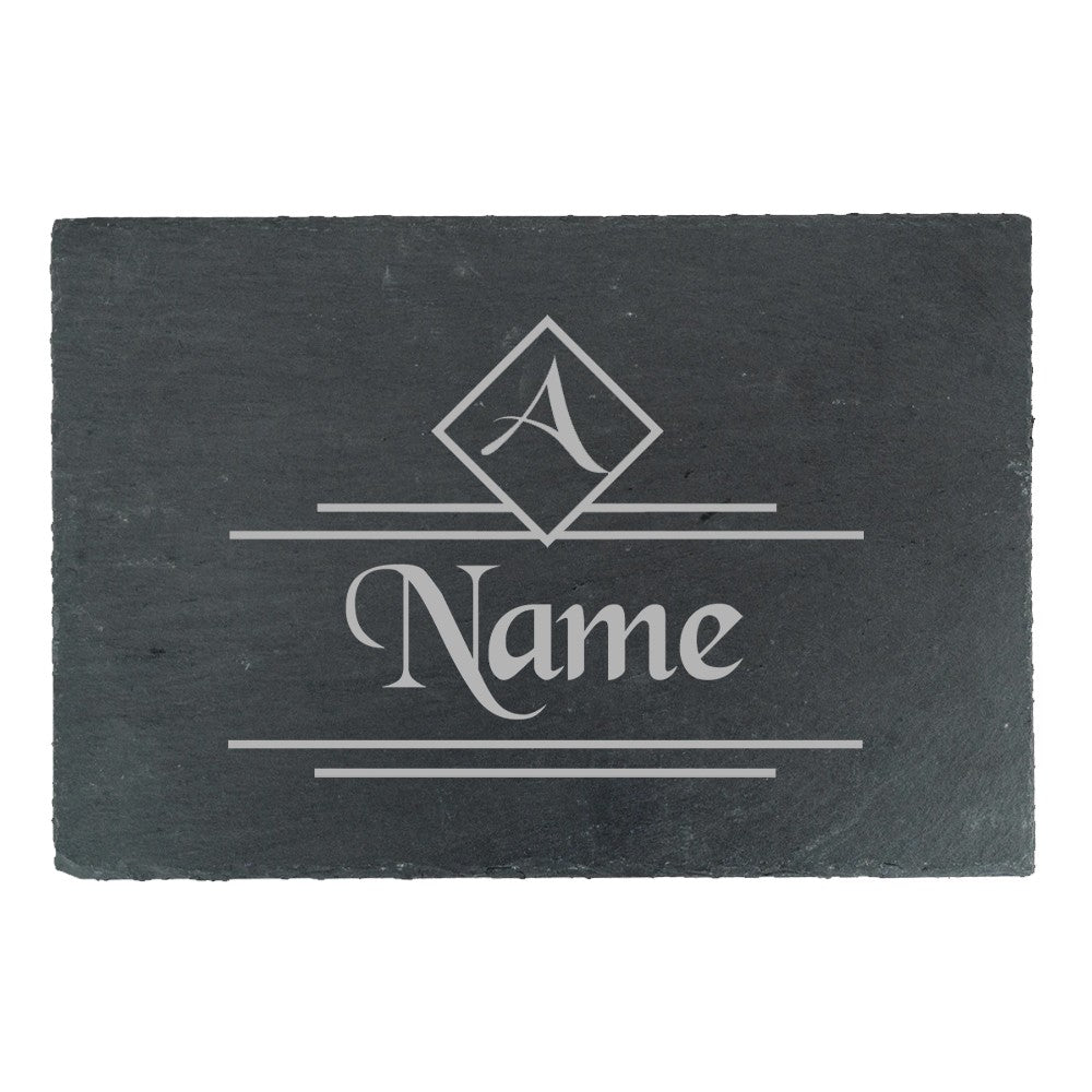 Personalised Engraved Rectangular Slate Cheeseboard