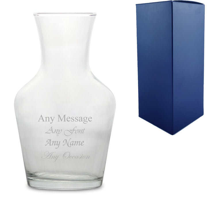Personalised 1 Litre A Vin Carafe or Vase