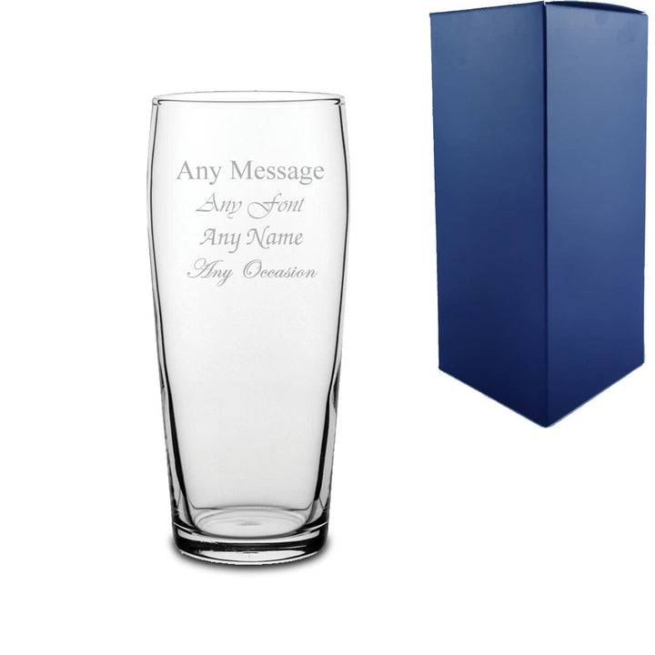 Personalised Jubilee Pint Glass with Engraving