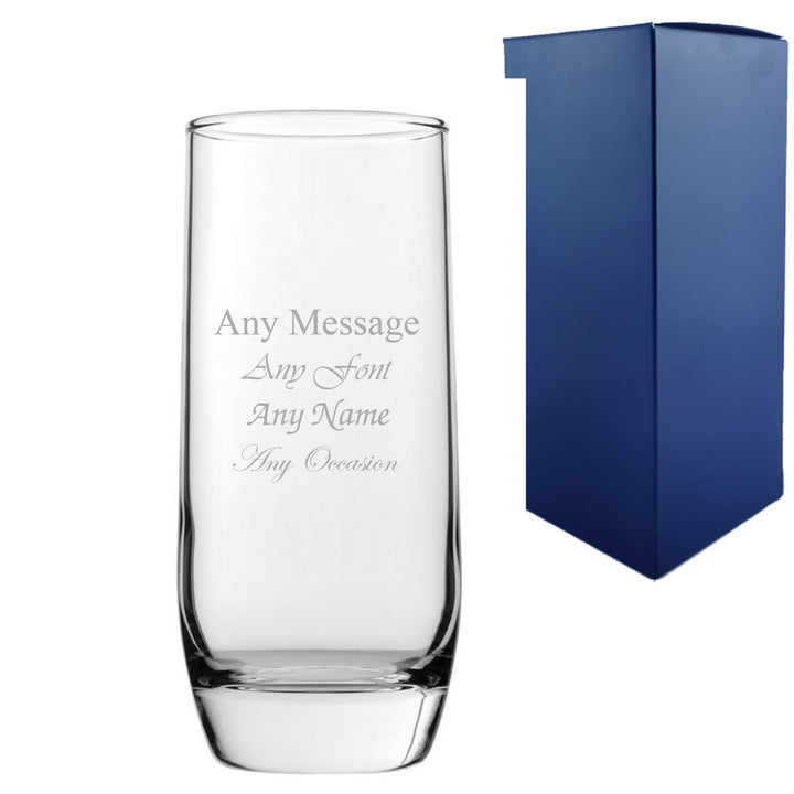 Personalised Engraved Bolero Beer Glass 332ml