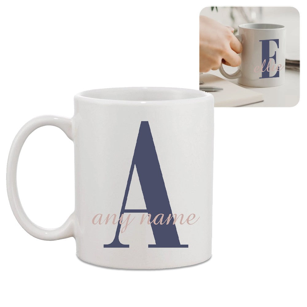 Personalised Initial &amp; Name Mug