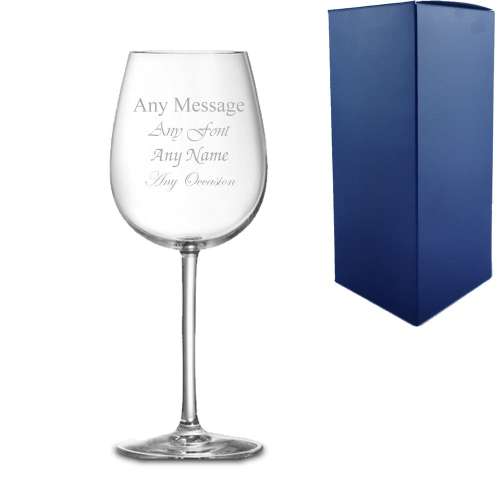 Personalised Oenologue Expert Wine Glass 370ml