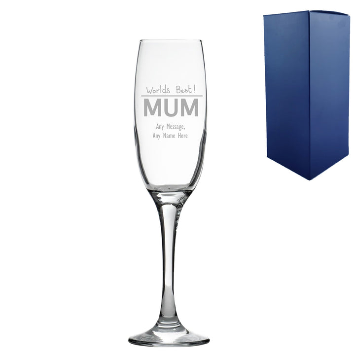 Personalised Mother’s Day Champagne Flute