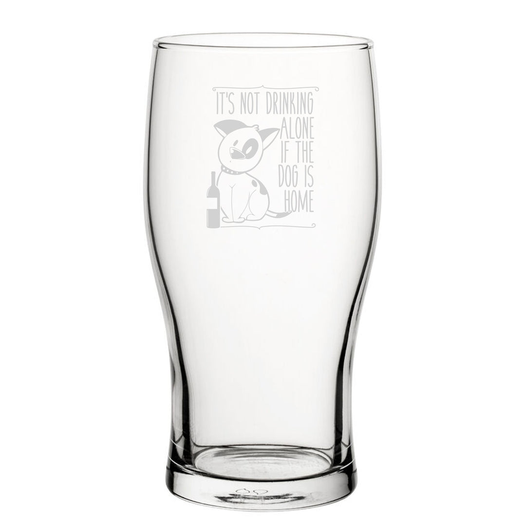 Engraved Tulip Pint Glass - It&