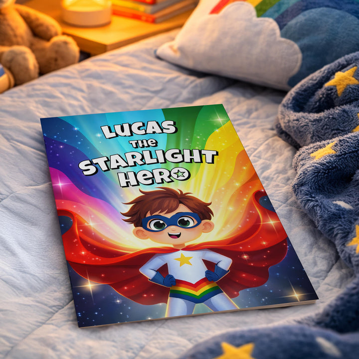 Personalised Starlight Hero Story Book for Boys, The Personal Shop, personalised gifts