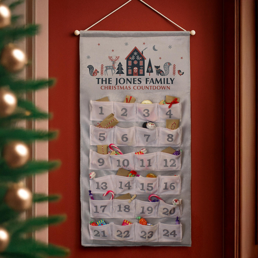 Personalised Christmas Home Advent Calendar