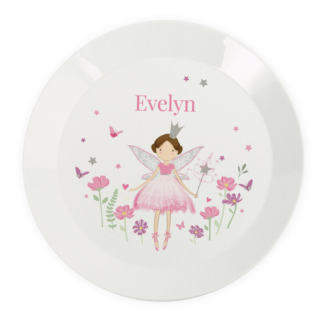 Personalised Fairy Princess Plate – alternative view