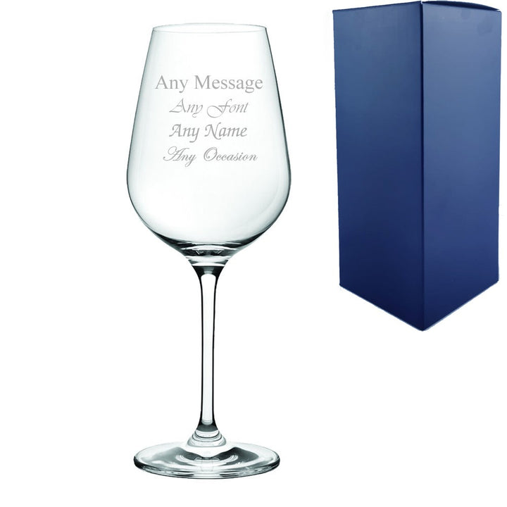 Personalised Invitation Wine Glass (15oz) with Gift Box