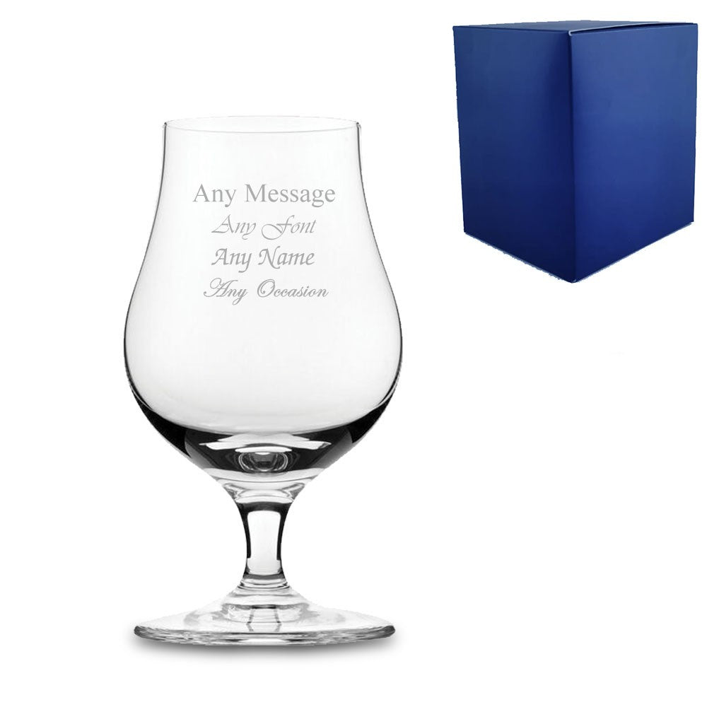 Personalised Single Malt Whisky Tasting Glass with Gift Box