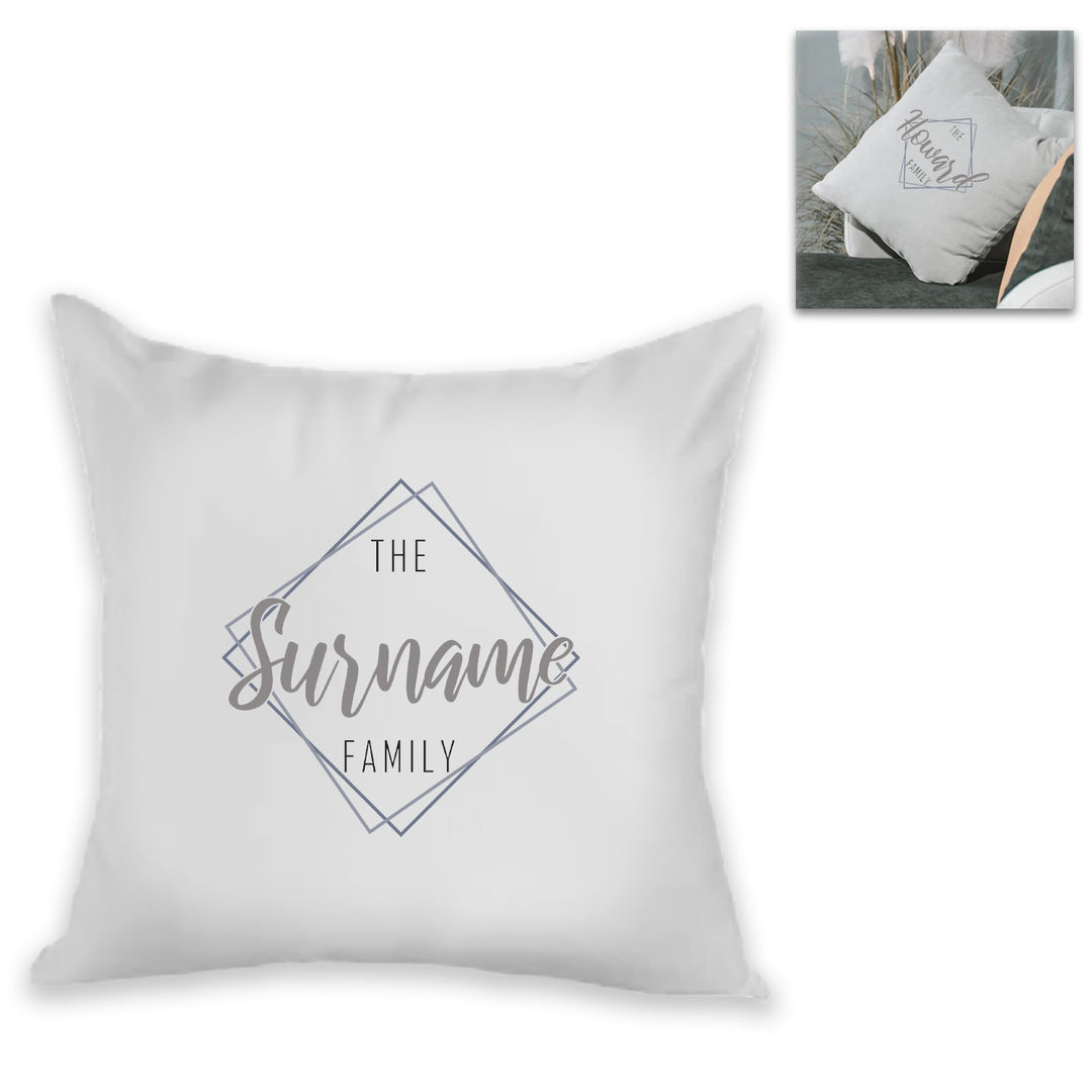 Personalised Surname Family Cushion