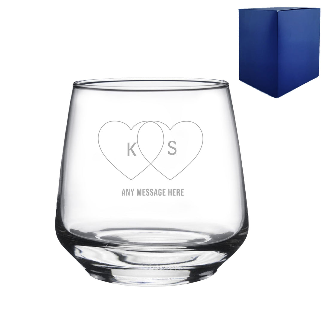 Personalised Valentine’s Engraved Tallo Tumbler Glass