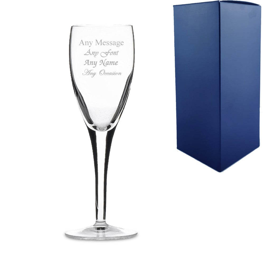 Personalised Michelangelo Champagne Flute 160ml in Gift Box