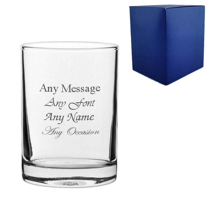Personalised 6oz Hiball Whisky Tumbler in Gift Box