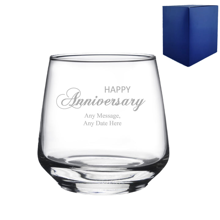 Personalised Anniversary Tallo Tumbler Gift Boxed
