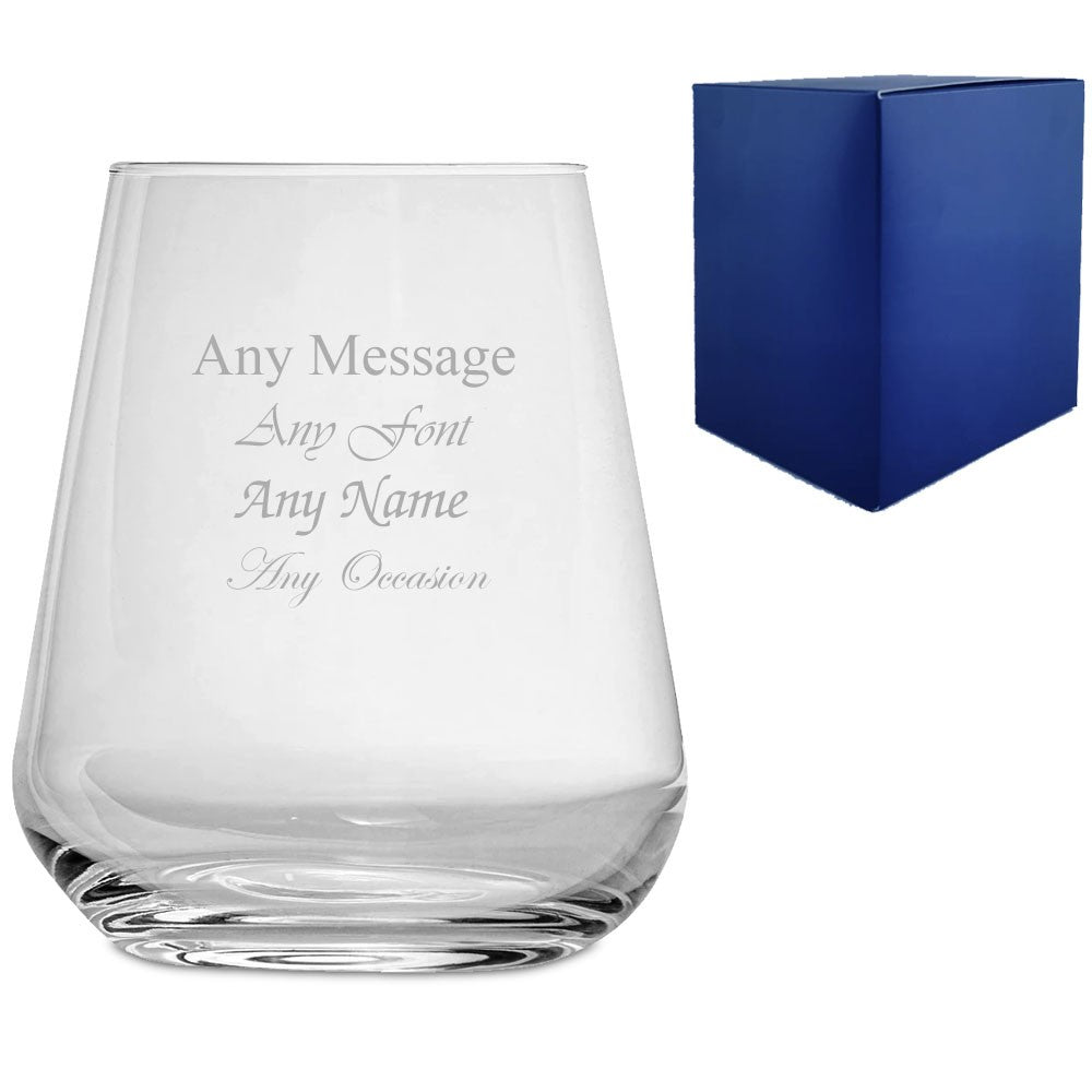 Personalised Inalto Uno Whisky Glass 450ml