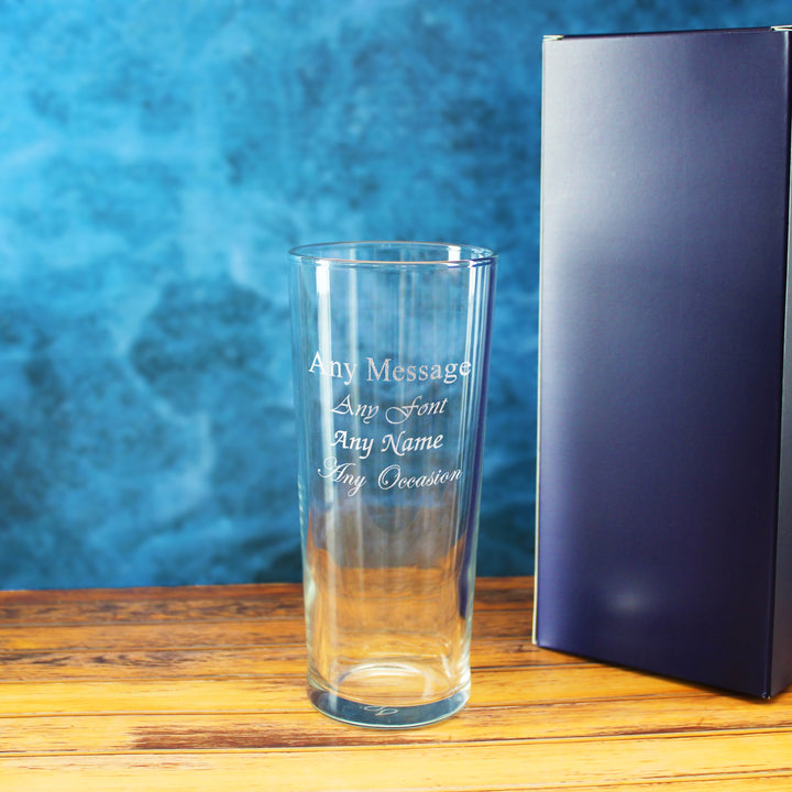 Personalised Senator Pint Glass with Gift Box