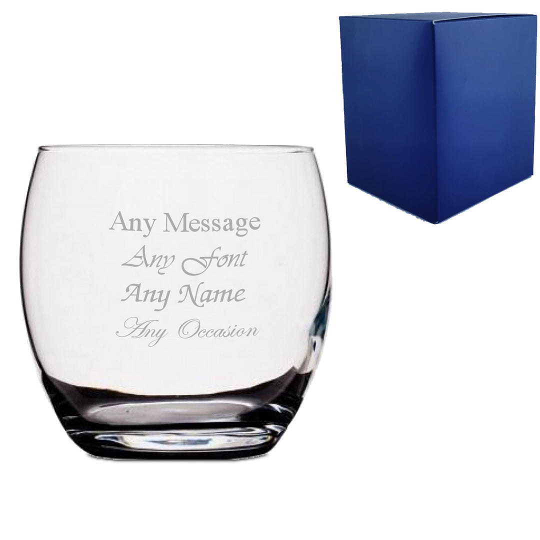 Personalised Versailles Whisky Tumbler 370ml
