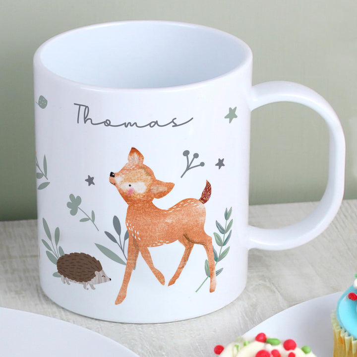 Personalised Woodland Animals Mug