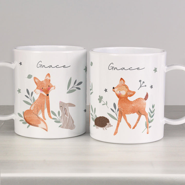 Personalised Woodland Animals Mug – alternative view