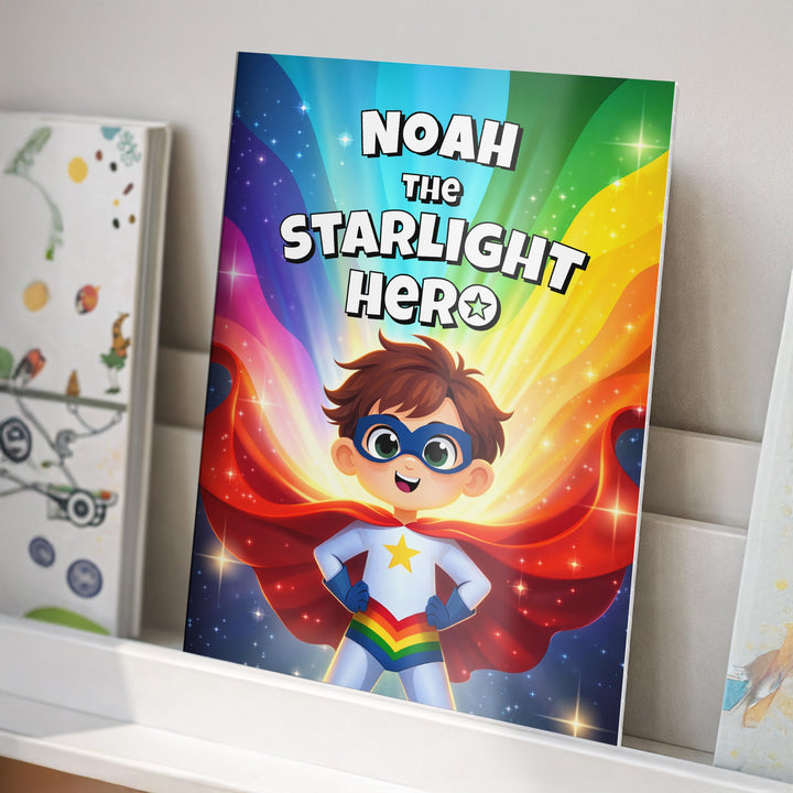 Personalised Starlight Hero Story Book for Boys, The Personal Shop, personalised gifts