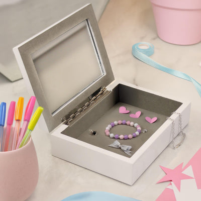 Personalised Bow Jewellery Box