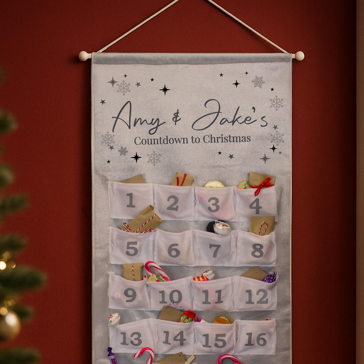 Personalised Family Advent Calendar – alternative view