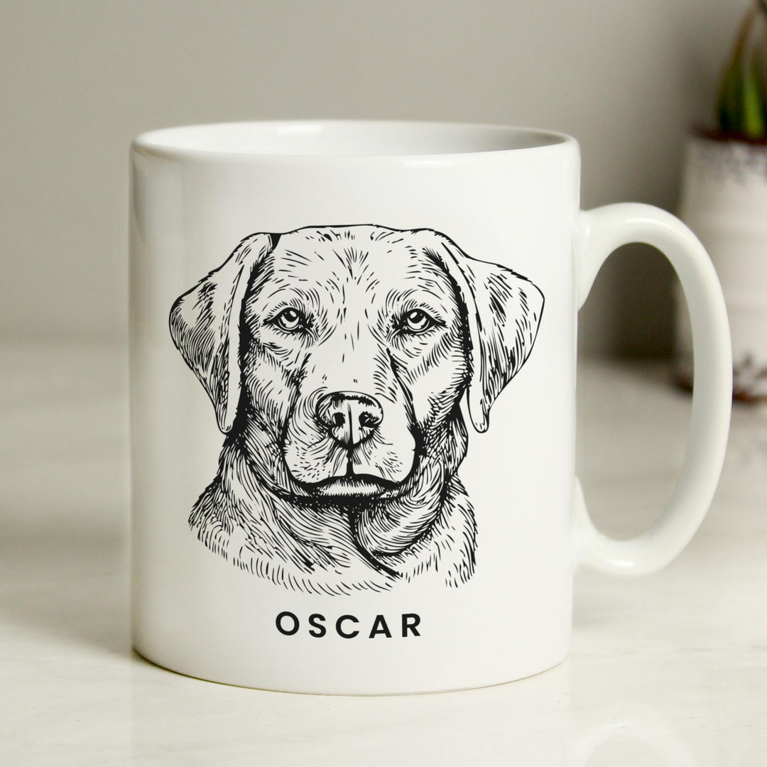 Personalised Dog Breed Mug – alternative view