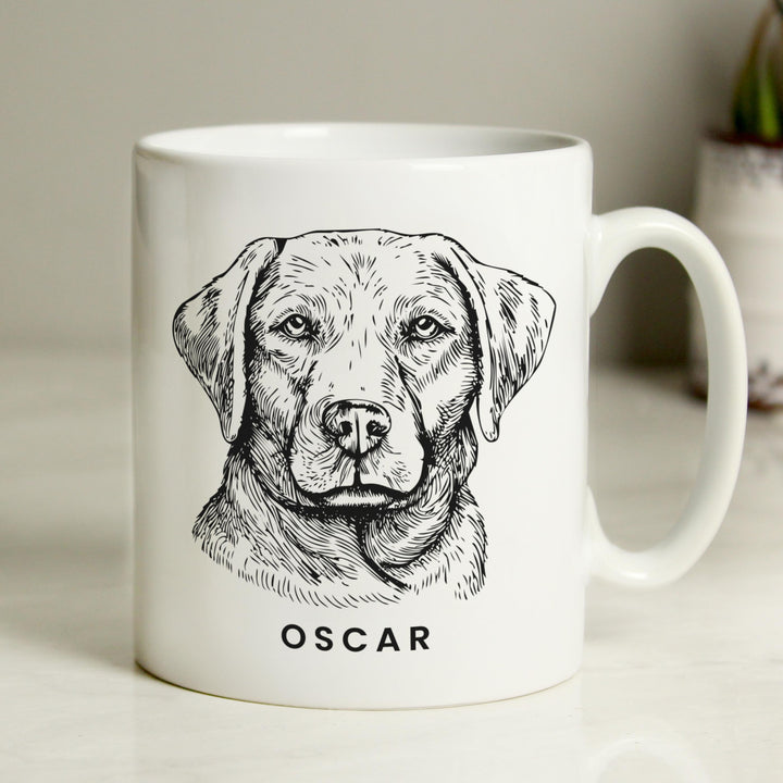 Personalised Dog Breed Mug – alternative view