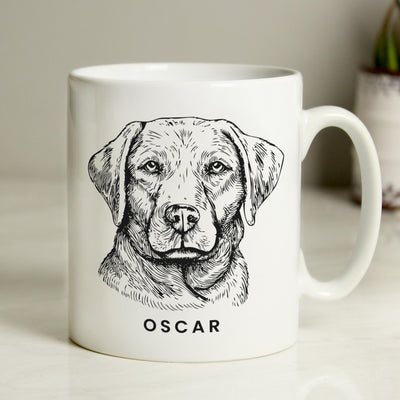 Personalised Dog Breed Mug