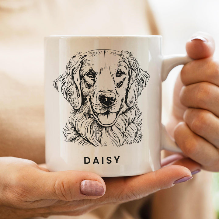 Personalised Dog Breed Mug – alternative view