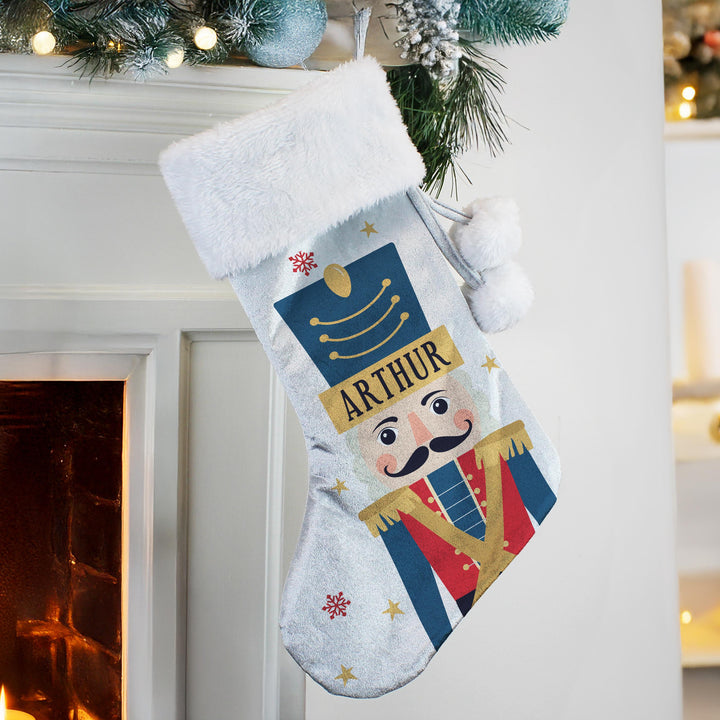 Personalised Nutcracker Christmas Stocking – alternative view