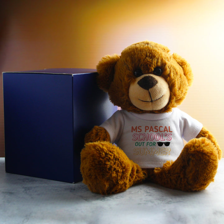 Personalised School’s Out for Summer Teddy Bear