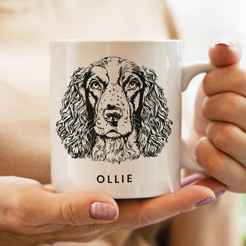 Personalised Dog Breed Mug