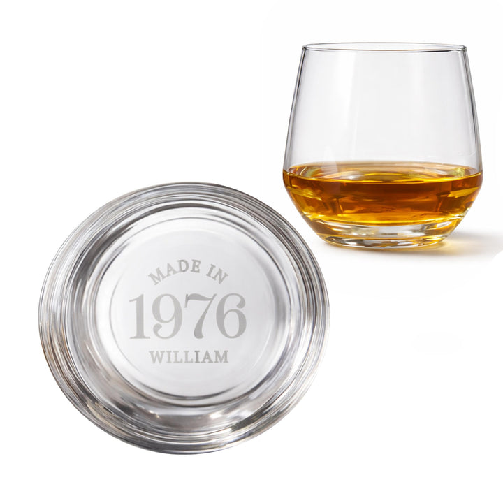Personalised Base Engraved Made In Tumbler, The Personal Shop, personalised gifts