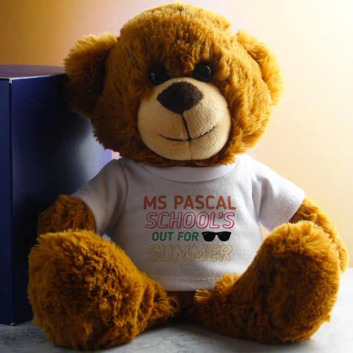 Personalised School’s Out for Summer Teddy Bear