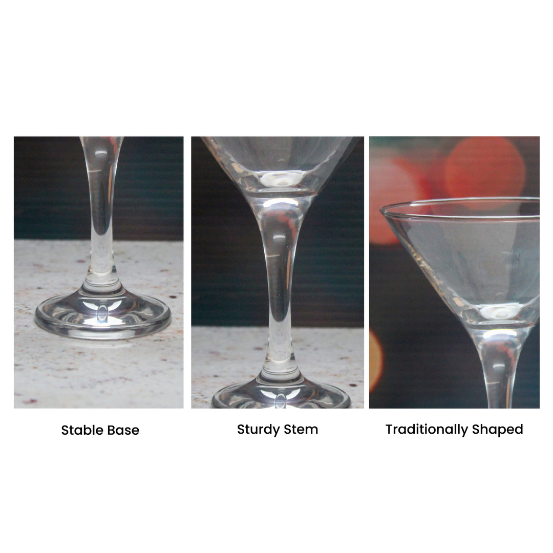 Personalised Petite Martini Glass with Message