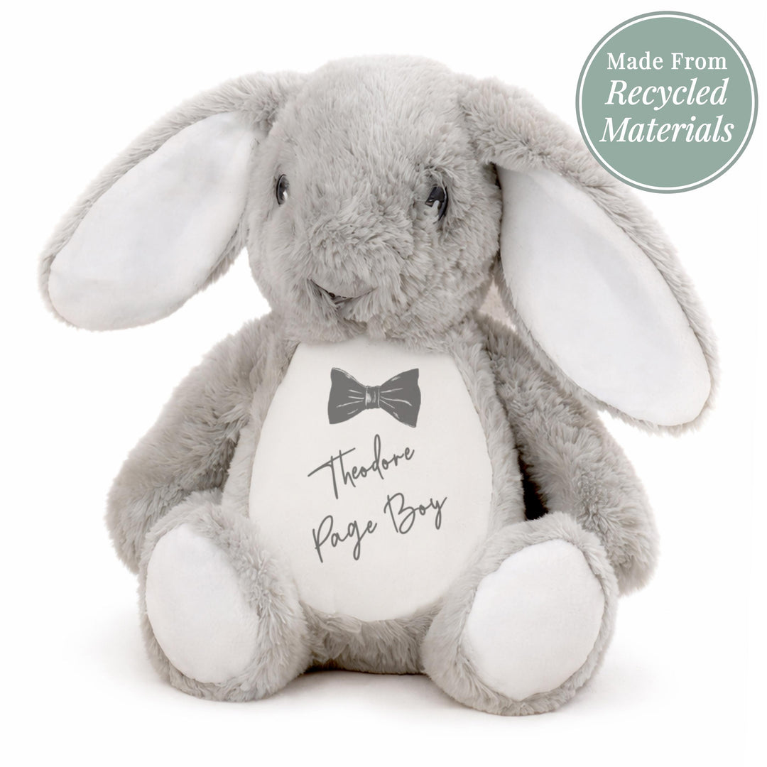Personalised Page Boy Bunny, The Personal Shop, personalised gifts