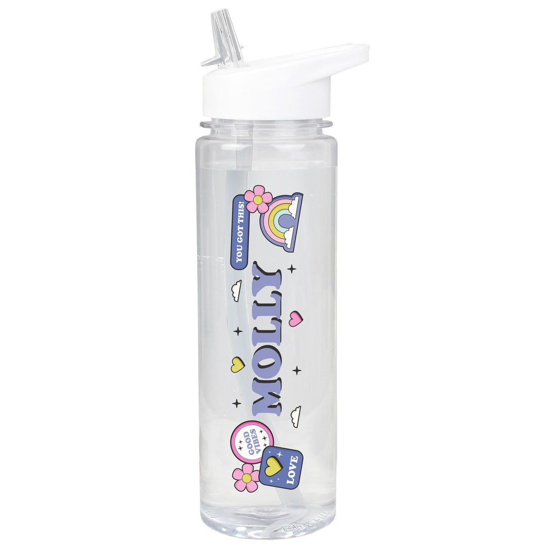 Personalised Good Vibes Water Bottle – alternative view