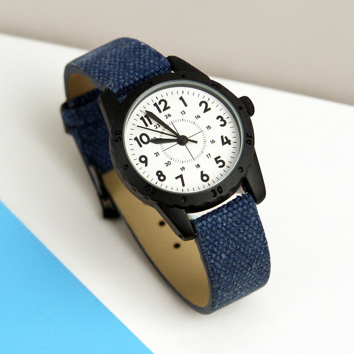 Personalised Holy Communion/Christening Blue Watch – alternative view